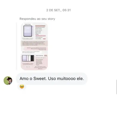 Real customer testimonial screenshot from Instagram