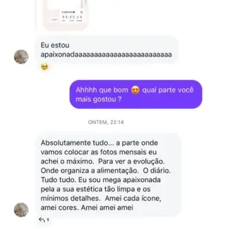 Depoimento de cliente PlannerLovers